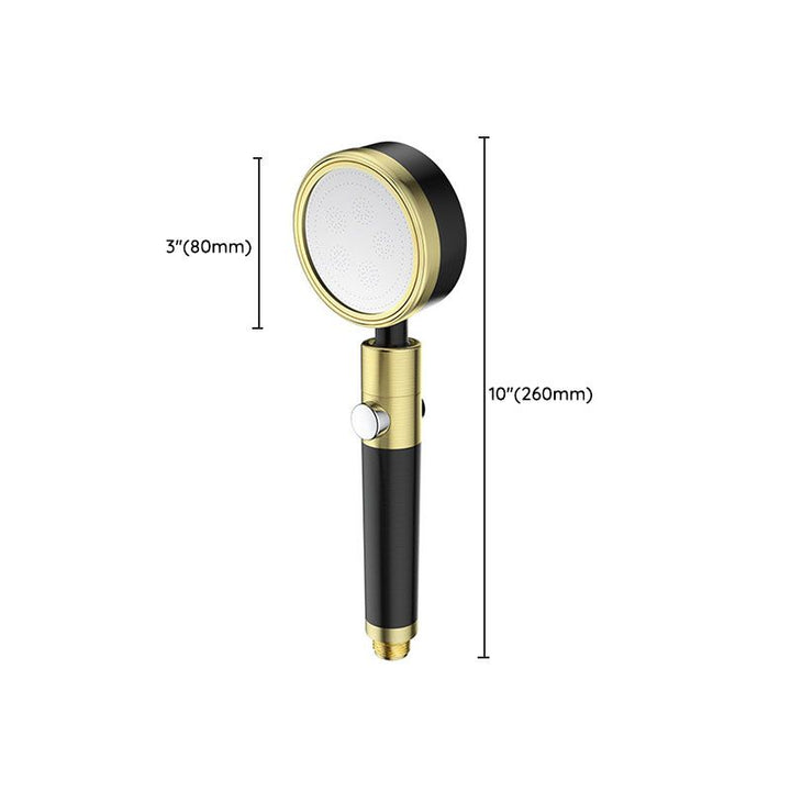 BowLift | Modern Metal Handheld Shower Head Round Water Filtration Shower Heads