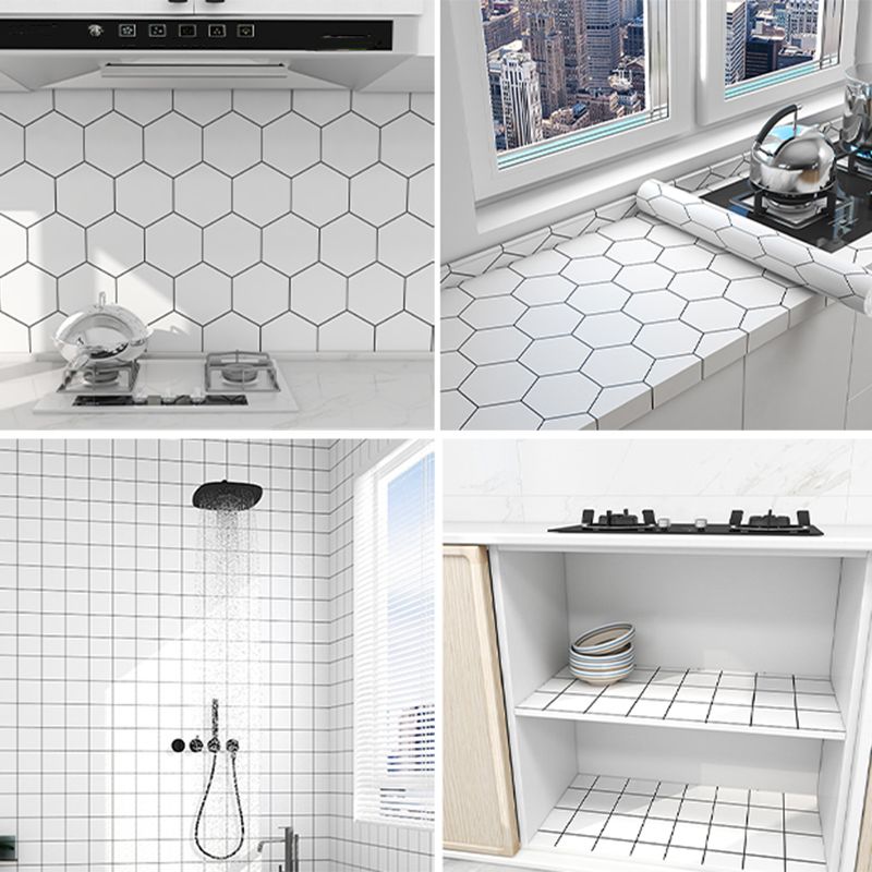 BowLift | Modern Mosaic Tiles Smooth Peel & Stick Backsplash Wallpaper for Kitchen