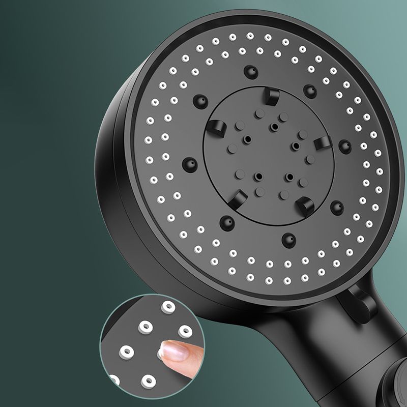 BowLift | Bathroom Shower Head 5-Stream Round Hand Shower Holder Wall Mount Shower Head