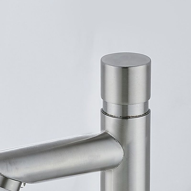 BowLift | Modern Low Arc Basin Faucet with Single Lever Bathroom Sink Faucet