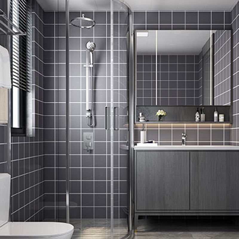 BowLift | Contemporary Wallpaper Single Panel Bathroom Wallpaper with Rectangular Shape