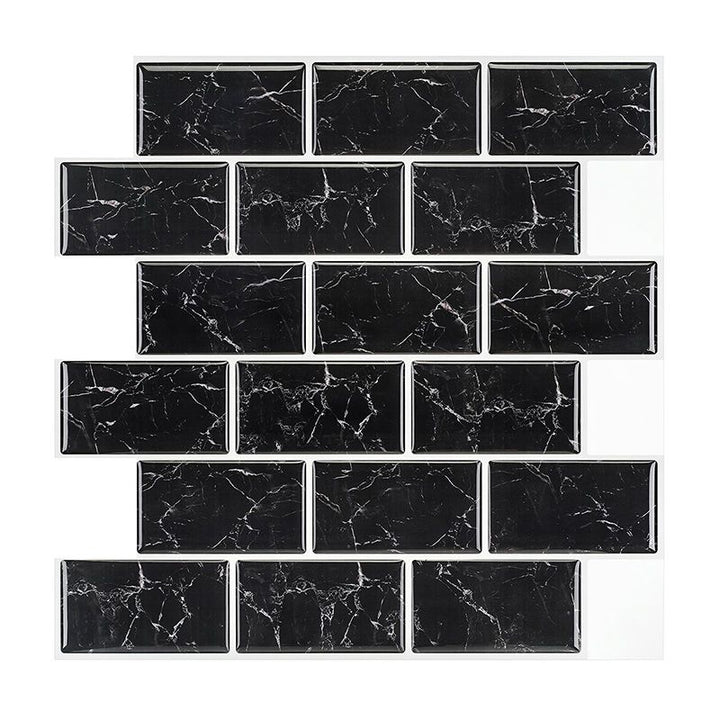 BowLift | Pattern Matte Color Stone Peel and Stick Mosaic Tile Peel and Stick Tile Set of 2