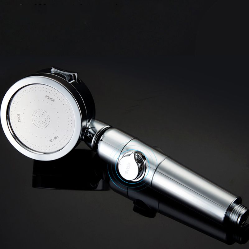 BowLift | Modern Shower Head Adjustable Spray Pattern Rotatable Round Hand Shower