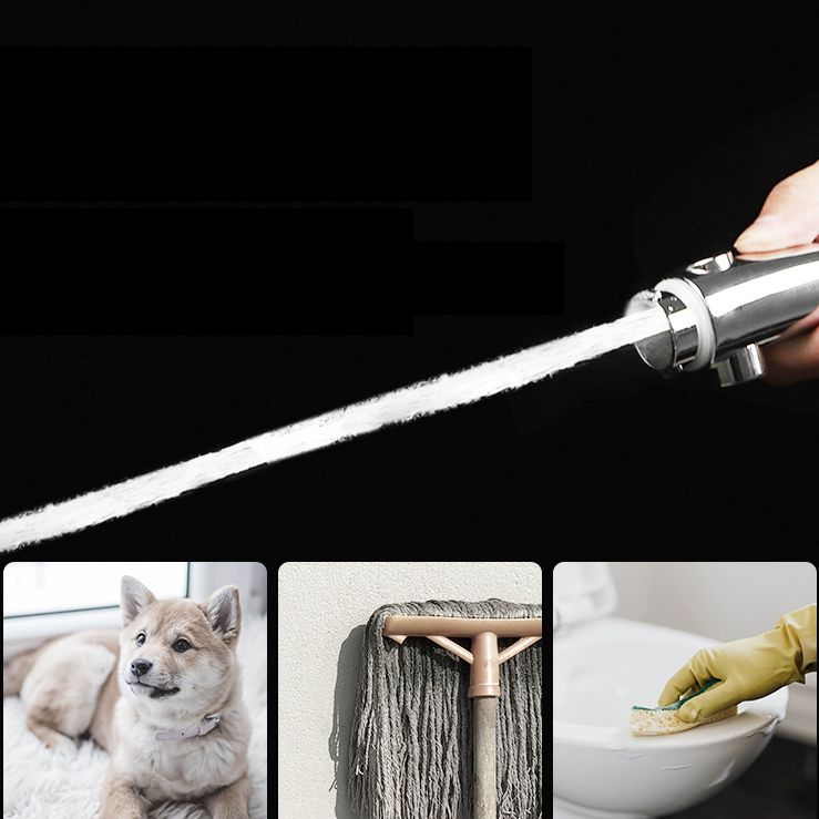 BowLift | Modern Handheld Showerhead 3 Streams Metal Round Showerheads