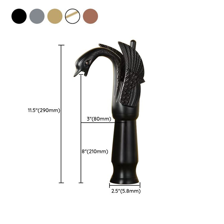 BowLift | Full brass bathroom basin faucet hot and cold water single handle basin faucet