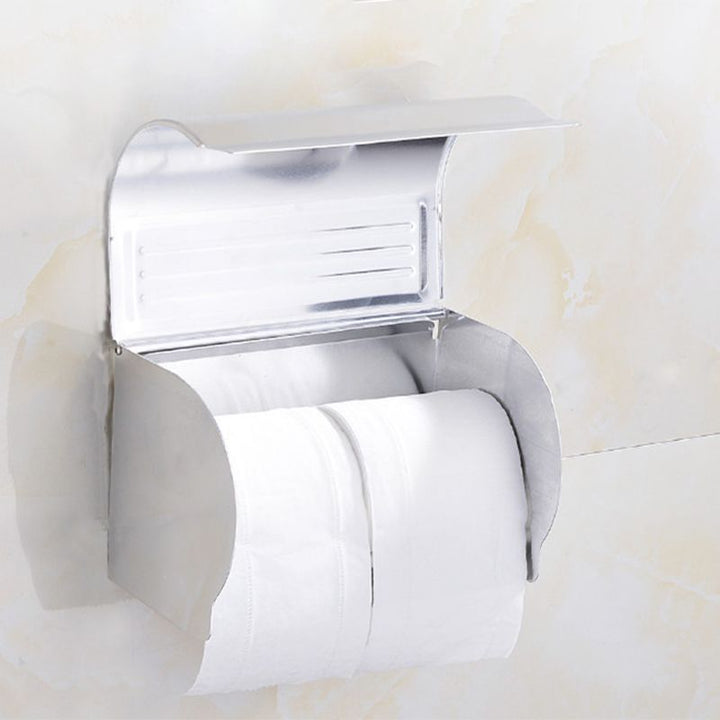 BowLift | Modern Stainless Steel Paper Holder Bathroom Shelf Bathroom Accessories Set