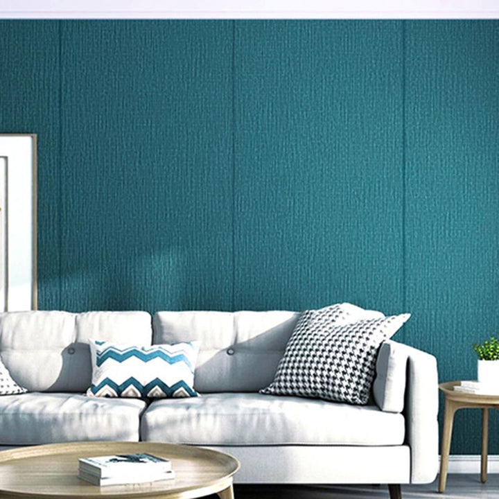 BowLift | Acoustic wall cladding Solid color Peelable and press foam living room wall panel