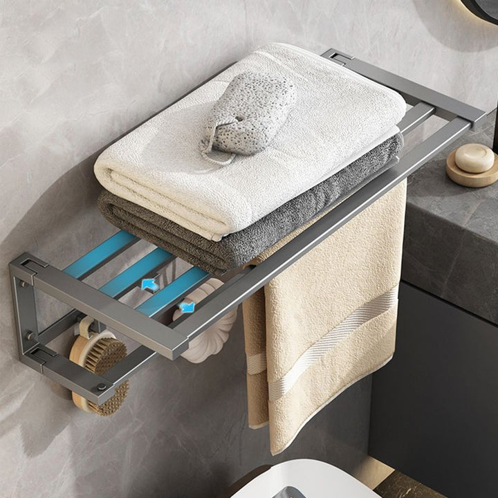 BowLift | Modern Bathroom Accessory Set Gray Bathroom Accessories Hardware Set