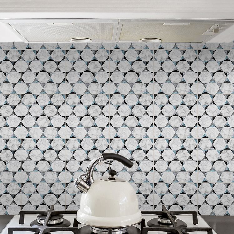 BowLift | Contemporary Mosaic Tile Peel and Stick Tile Kitchen Backsplash Peel and Stick Wall Tile