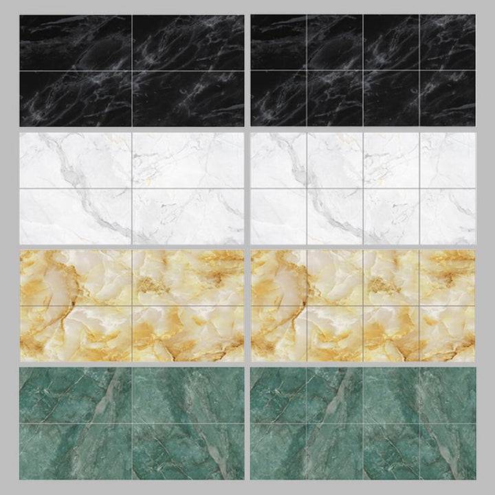 BowLift | Peel and Stick Vinyl Floor Dark Gloss Vinyl Floor with Square Edge