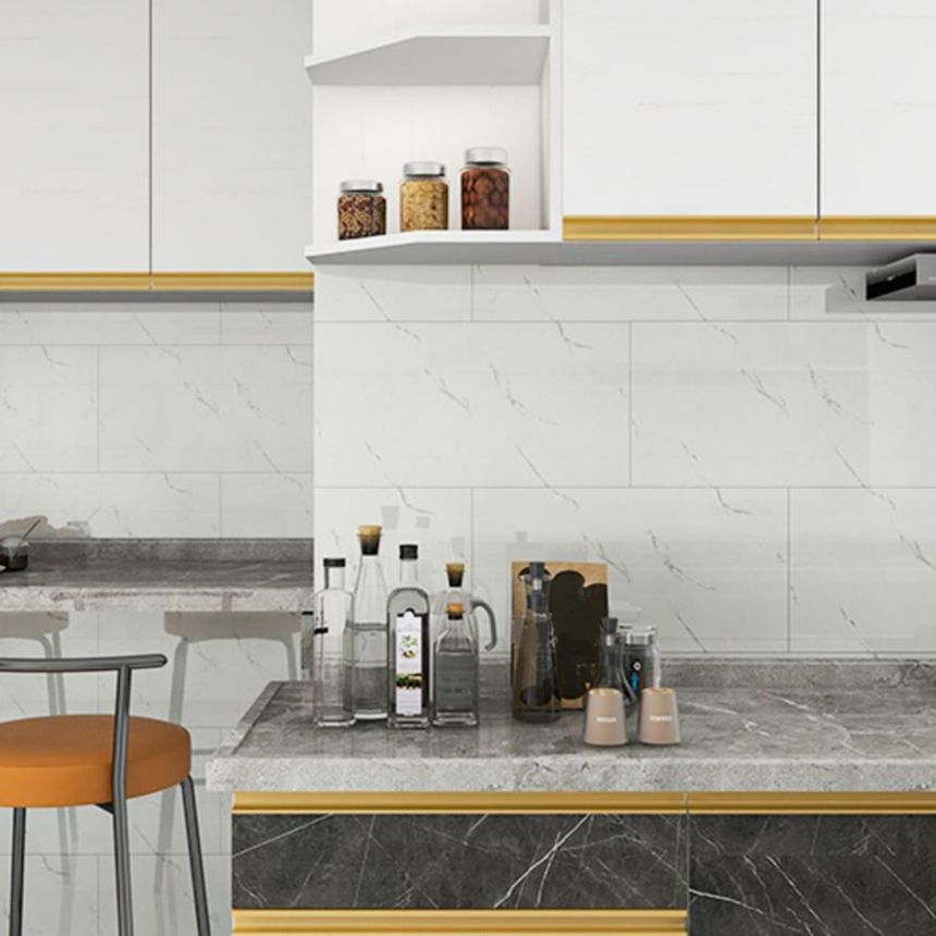 BowLift | Single Tile Wallpaper PVC Rectangular Peel and Stick Wall Tile