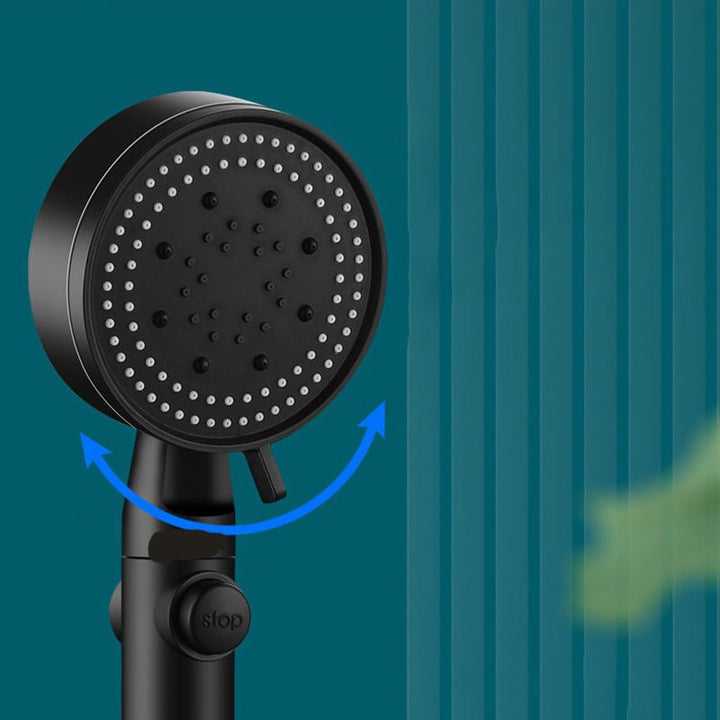 BowLift | Plastic Showerhead Modern Bathroom Showerhead with Adjustable Spray Pattern
