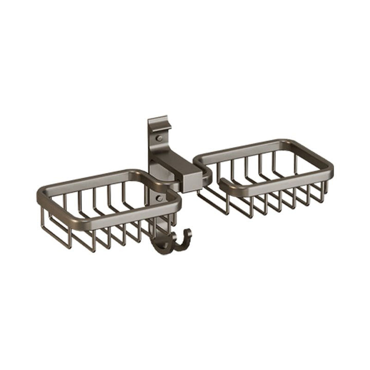 BowLift | Modern Bathroom Accessory Set Shelf Black/Silver/Grey Bathroom Accessories Set