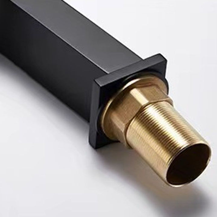 BowLift | Modern vessel faucet brass lever waterfall spout sink faucet