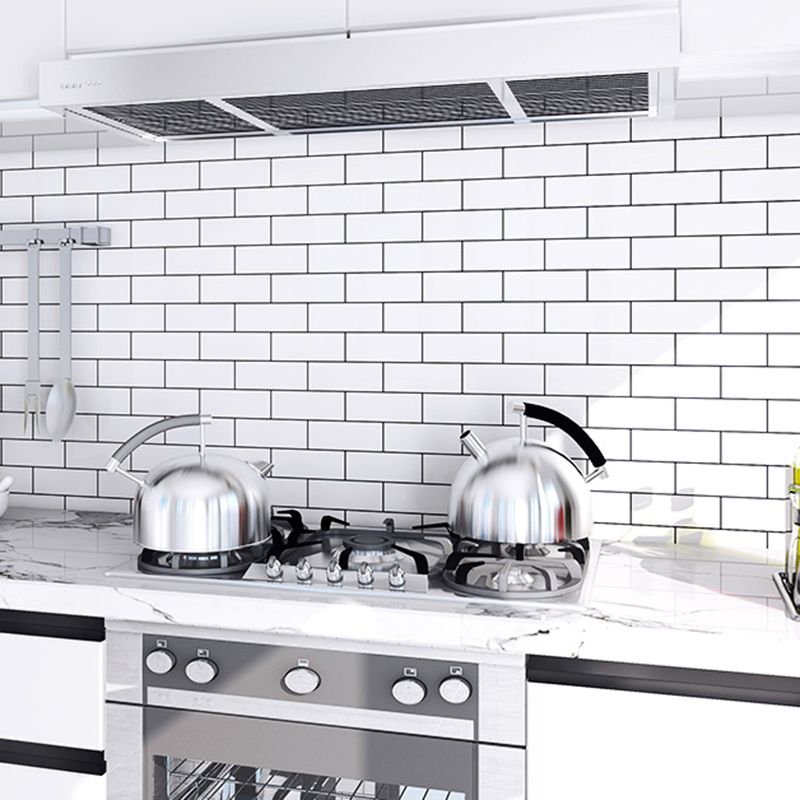 BowLift | Modern Subway Tiles Smooth Peel-and-Stick Backsplash Tile for the Kitchen