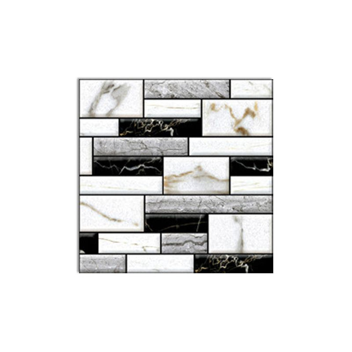 BowLift | Tile Peel & Stick Rectangle Waterproof Plastic Peel & Stick Subway Tiles for Shower 2-Pack