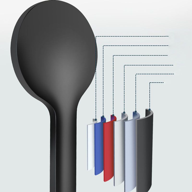 BowLift | ABS Plastic Handheld Shower High Pressure 5 Spray Patterns Wall Mounted Showerhead