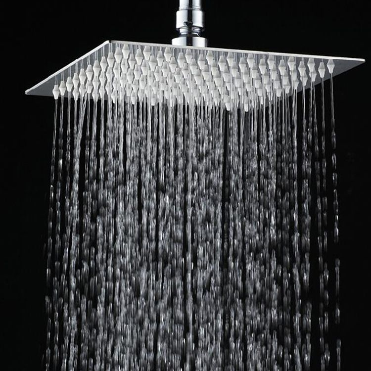 BowLift | Large Shower Head 304 Stainless Steel Standard Spray Pattern Fixed Shower Head