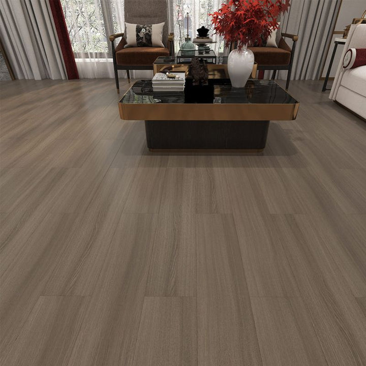 BowLift | 49"x8" width E0 natural solid wood laminate flooring, click-lock, waterproof