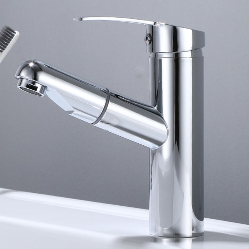 BowLift | Modern Sink Faucet Uniform Color Metal Sink Bathroom Faucet
