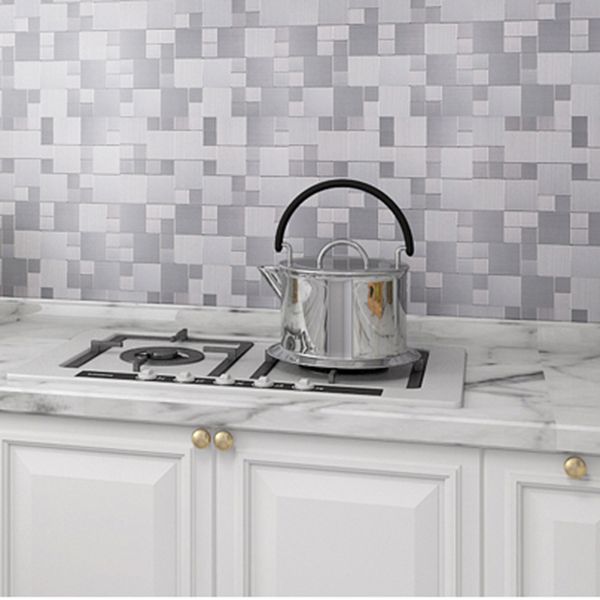 BowLift | Square Peel & Stick Mosaic Tile Waterproof Mosaic Tiles Wallpaper