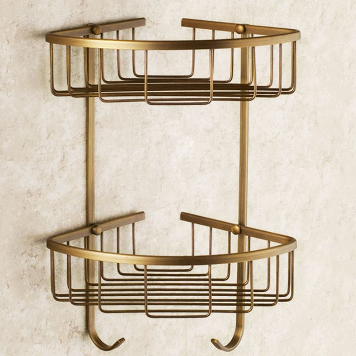 BowLift | Traditional Bathroom Accessory Set Gold Paper Holder Bathroom Set