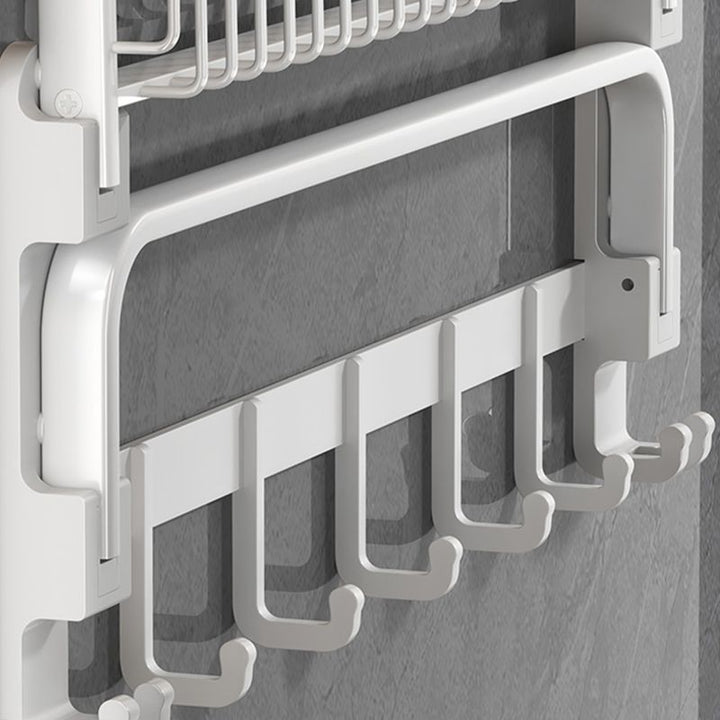BowLift | Modern Bathroom Accessory Set White Paper Holder Bathroom Shelf Bathroom Fittings Set