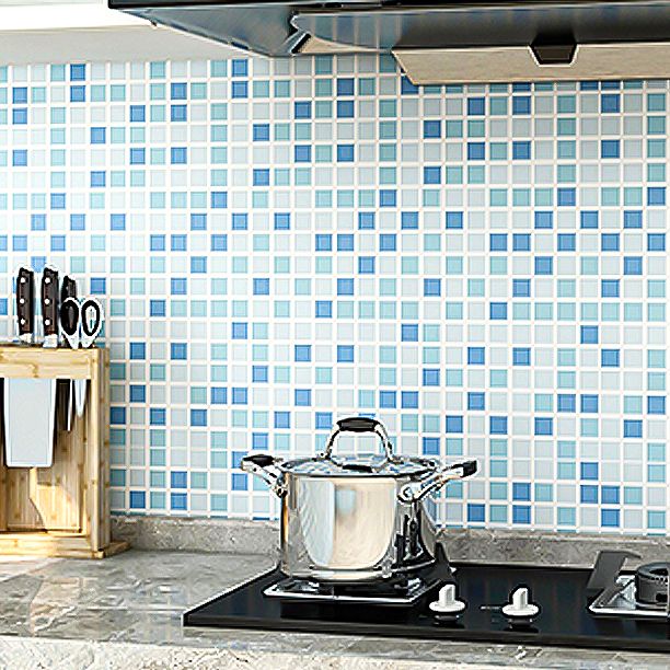BowLift | Modern Peel and Stick Wall Covering PVC Mosaic Tiles Field Tiles for the Kitchen