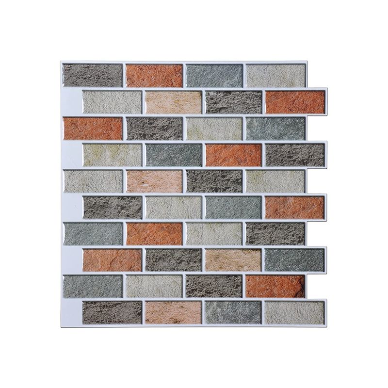 BowLift | Square Peel-and-Stick Tiles Plastic Indoor Peel & Stick Subway Tile