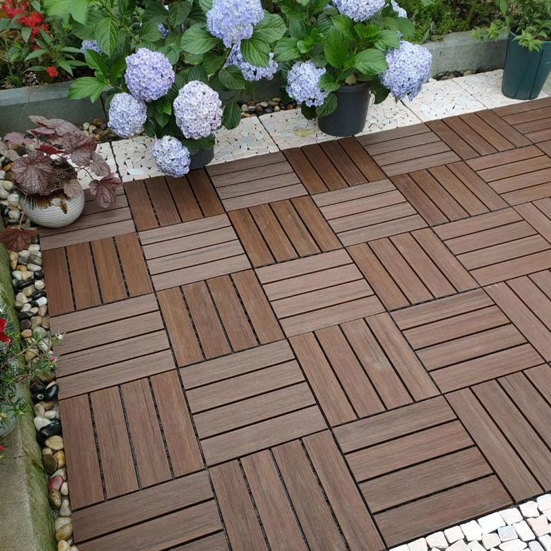 BowLift | Modern Floor Tiles Outdoor Waterproof Rectangular Wood Decking