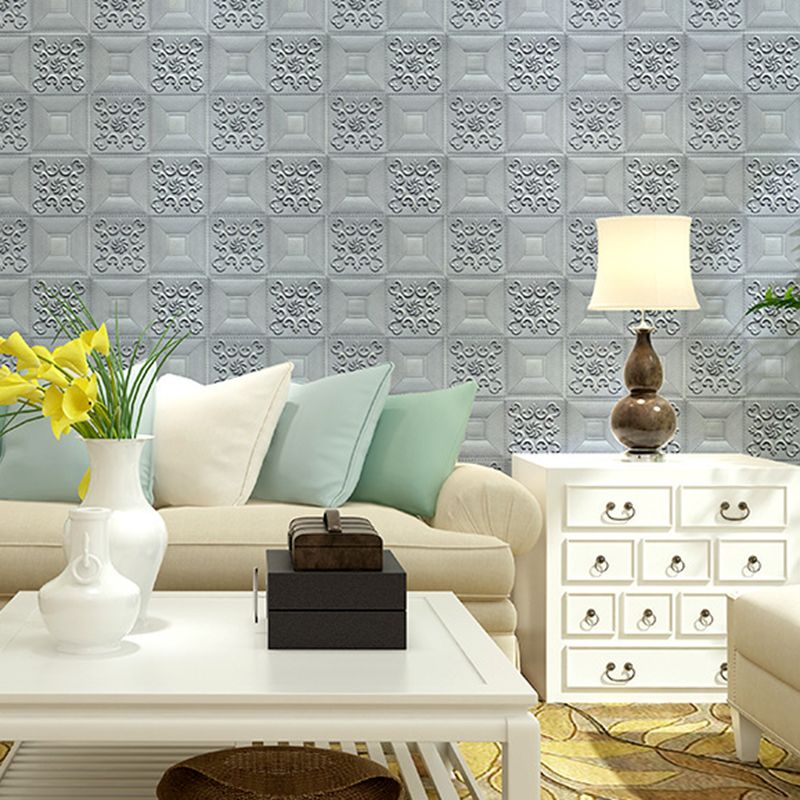 BowLift | Modern Wall Panel Peel and Stick Texture Effect Design Square Wall Panel