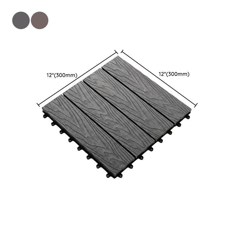BowLift | Striped Pattern Patio Tiles Laying Pattern Square Deck Board Outdoor Patio