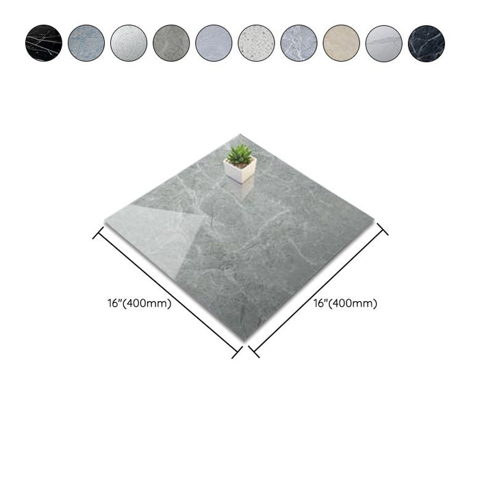BowLift | Modern Square Wallpaper Single Tile PVC Peel & Stick Subway Tile for Shower