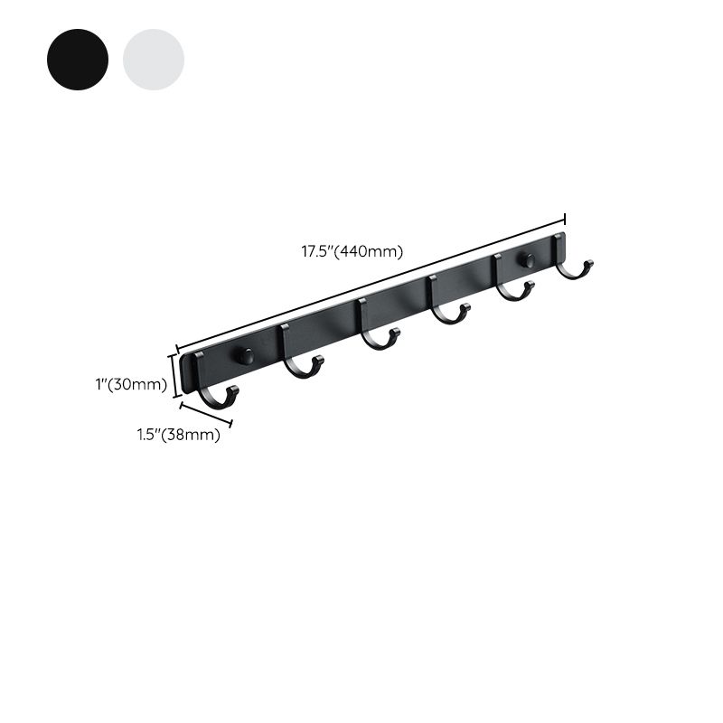 BowLift | Modern Bathroom Accessory Set Silver/Black Bathroom Accessory Kit