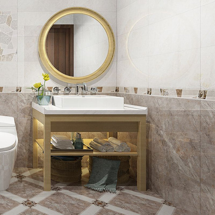 BowLift | Modern Peel and Stick Tile Ceramic Single Plate Rectangular Peel & Stick Mosaic Tile