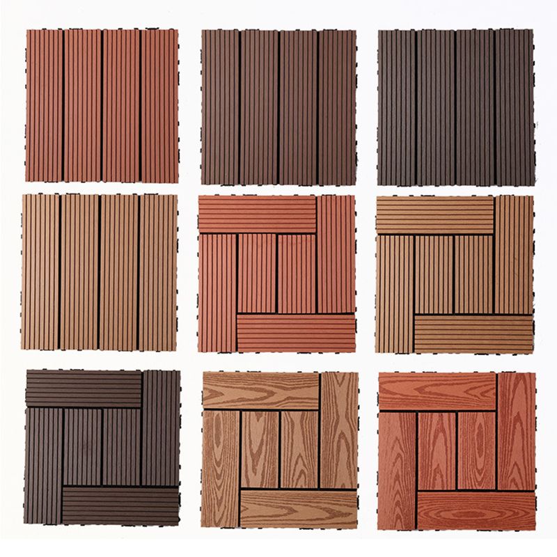 BowLift | Rectangular constructed tiles water-resistant parquet flooring for balcony