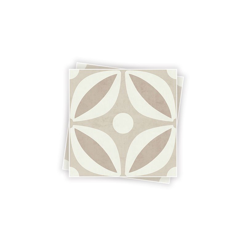 BowLift | Square Stain-Resistant Peel & Stick Tile with Pattern Single Tile for Splash Wall