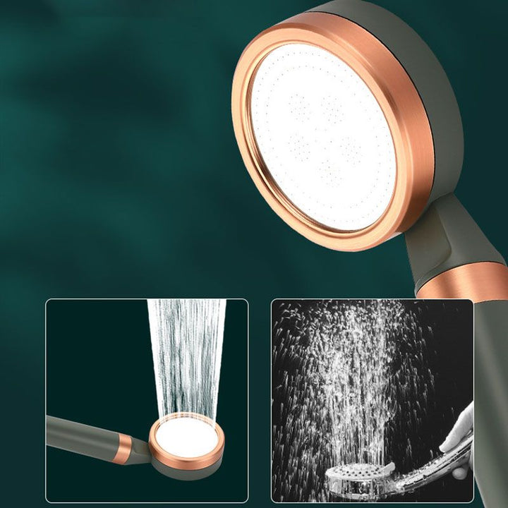 BowLift | Contemporary Showerhead Round Showerhead with Water Filtration