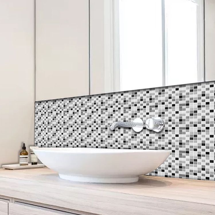 BowLift | PVC Peel & Stick Mosaic Tile Square Shape Mosaic Tiles Wallpaper
