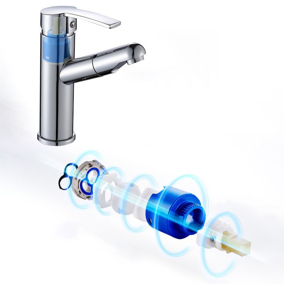 BowLift | Contemporary Style Faucet Single Handle Basin Mixer Bathroom Faucet