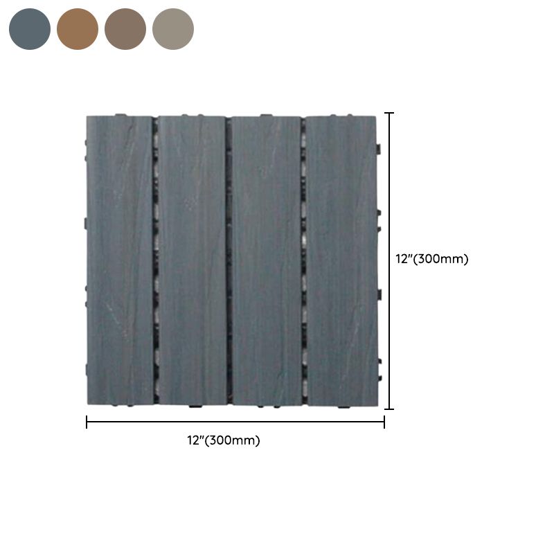 BowLift | Modern Floor Tiles Outdoor Waterproof Rectangular Wood Decking