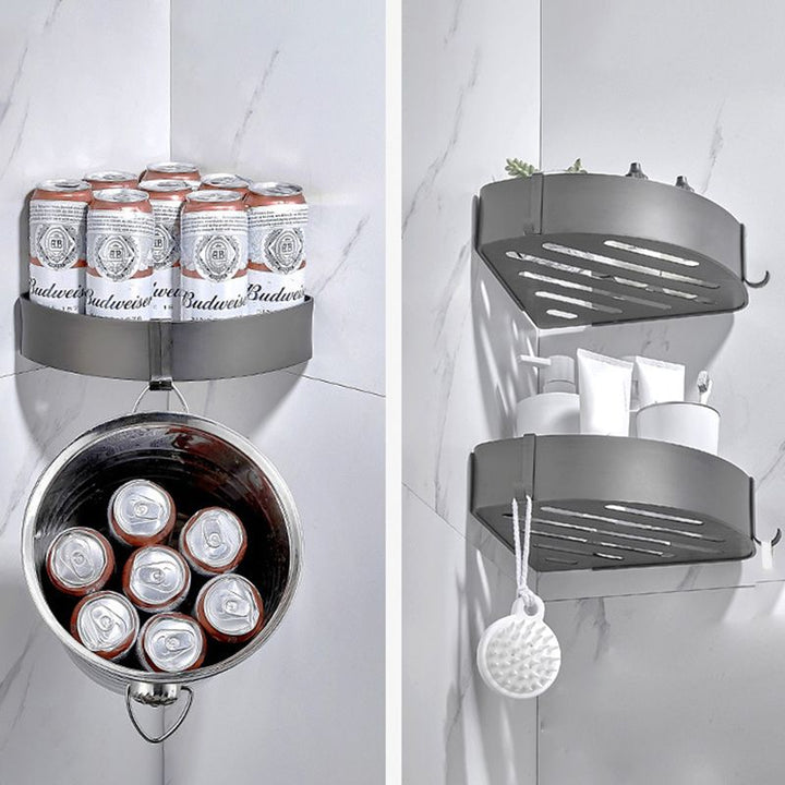 BowLift | Modern Chrome Bathroom Accessories Set Aluminum Bathroom Fixtures Set
