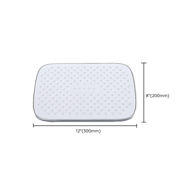 BowLift | Modern Bathroom Standard Showerhead Rainfall Square Ceiling Mounted Showerhead
