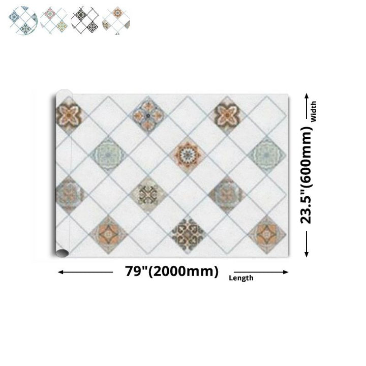 BowLift | Rectangular Peel & Stick Tile PVC Single Tile for Kitchen and Bath