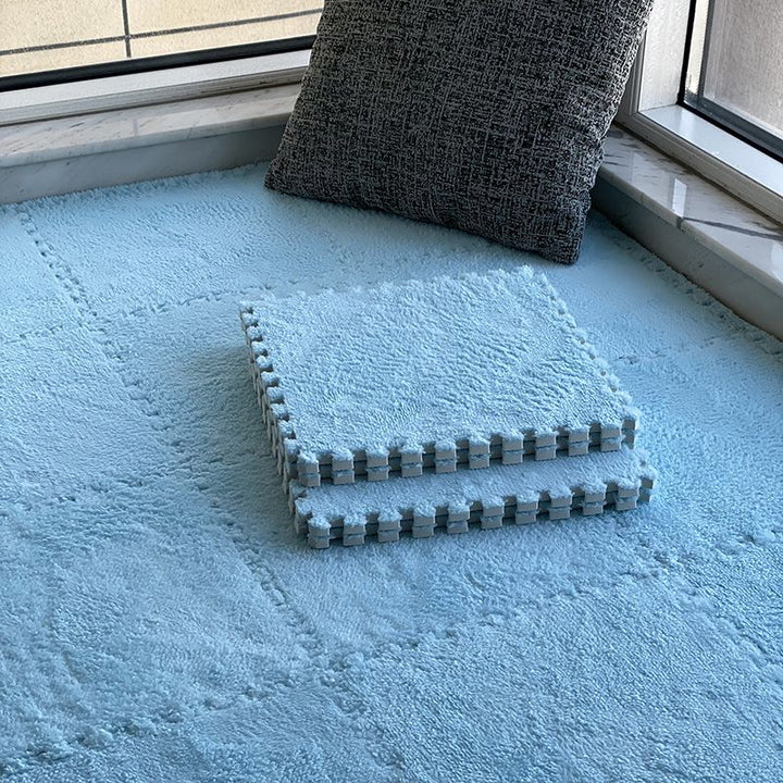 BowLift | Modern Carpet Tiles Level Loop Plug-in System Square Bedroom Carpet Tiles