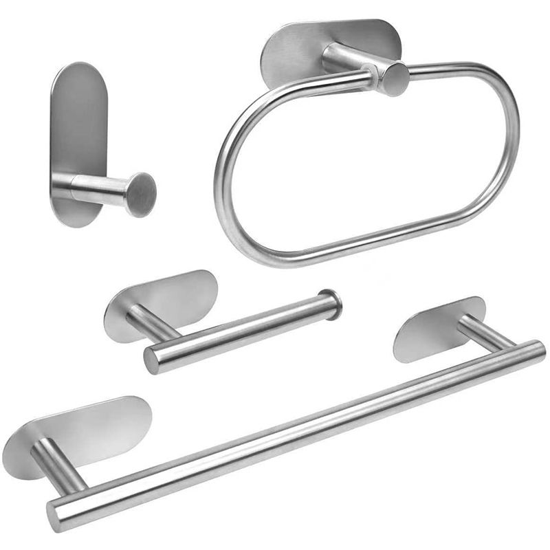 BowLift | Metal Bathroom Set 4-piece Modern Style Bathroom Fixtures Set