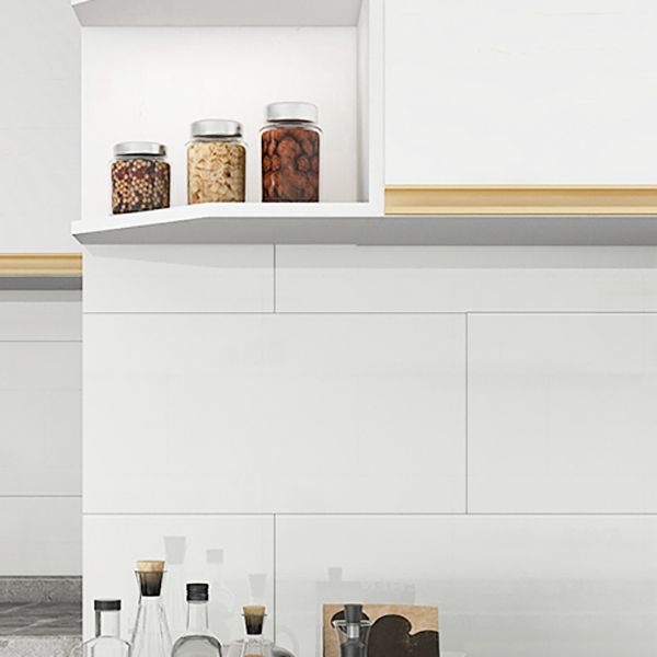 BowLift | 10 Pack 12" X 23" PVC rectangular Peel & Stick field tile kitchen and bathroom back paneling