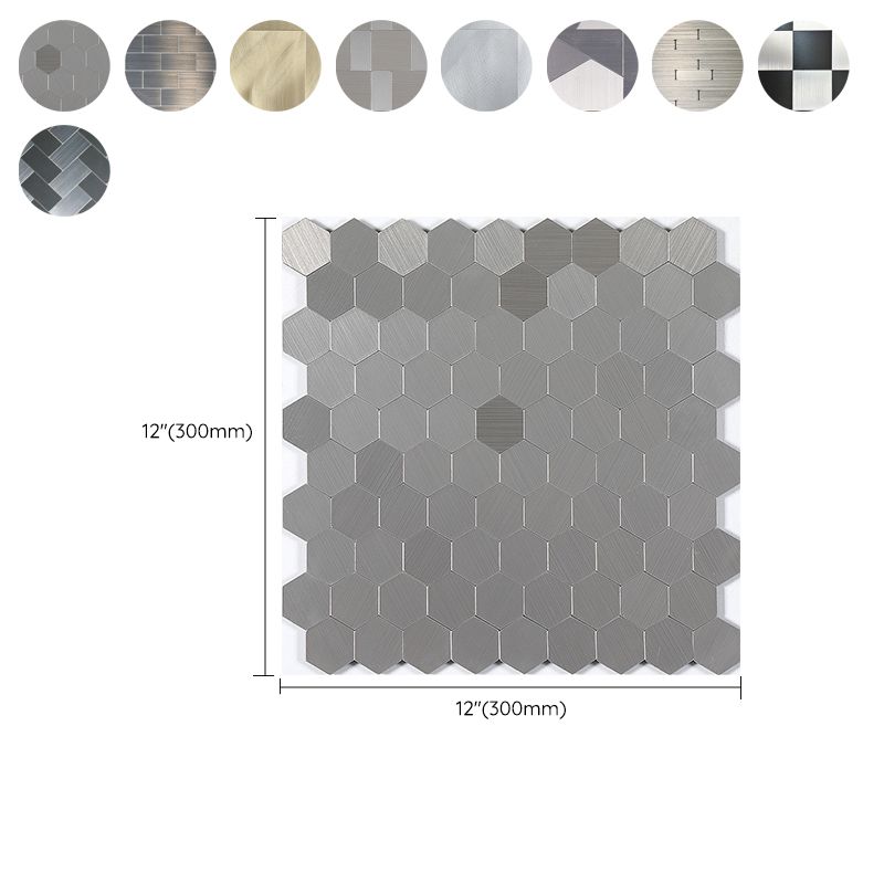BowLift | Square Peel & Stick Mosaic Tile Waterproof Mosaic Tiles Wallpaper