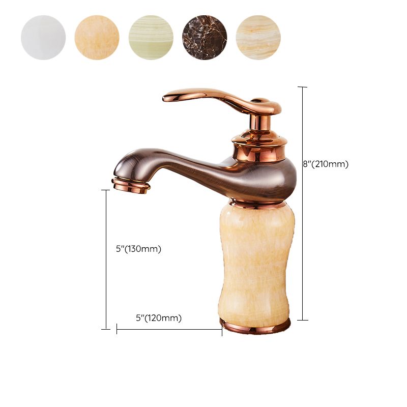 BowLift | Luxury Ship Basin Faucet Lever Handle Round Ship Basin Bathroom Faucet