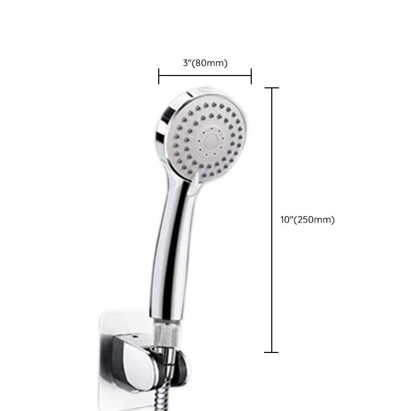 BowLift | Contemporary Shower Combination Double Shower Head Chrome Wall Mounted Round Shower Head
